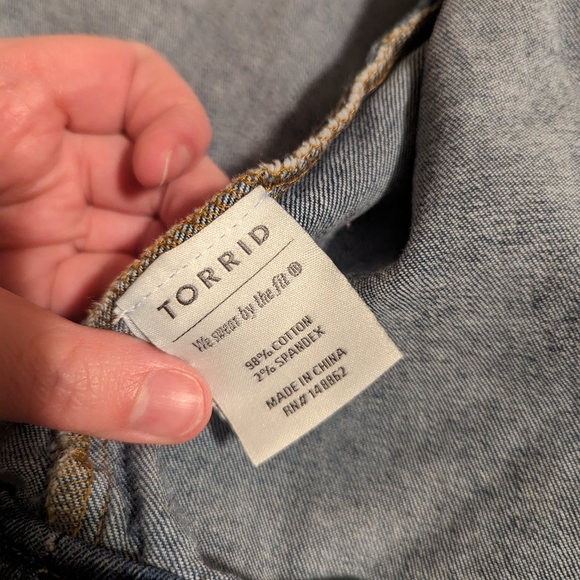 Torrid Jean Jacket - Picture 8 of 8